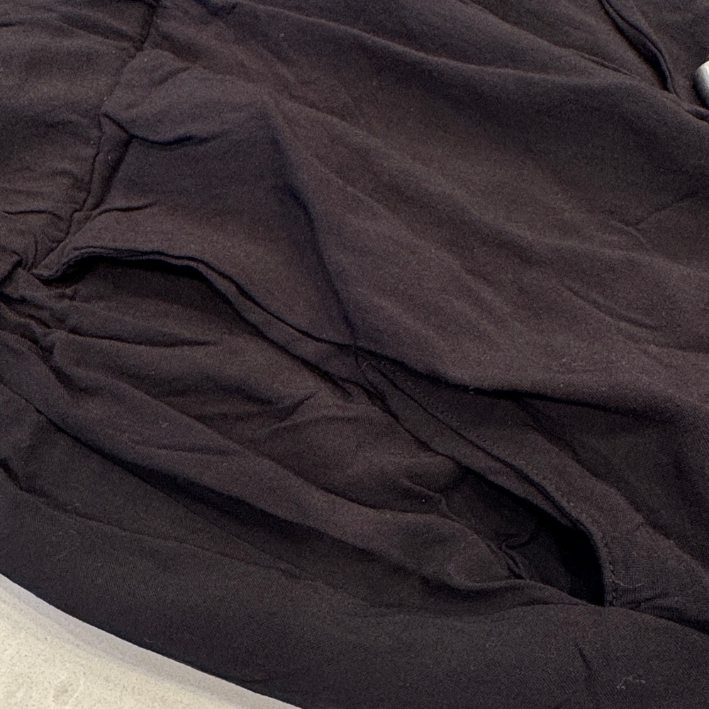 Splendid Charcoal Button-Up, solid black Jumpsuit - image 11